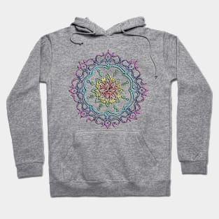 metal mandala Hoodie